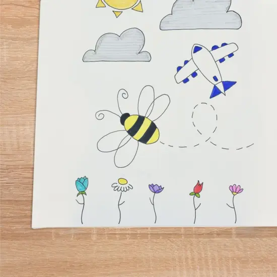 Sax Sulphite Drawing Paper, 70 lb, 12 x 18 Inches, Extra-White, Pack of 500 {4}