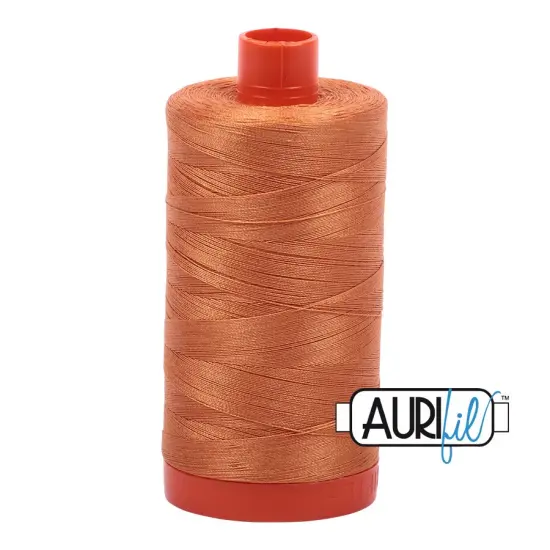 Medium Orange (5009) | 50wt Large Spool (1300M / 1422Y) | Aurifil Thread {1}