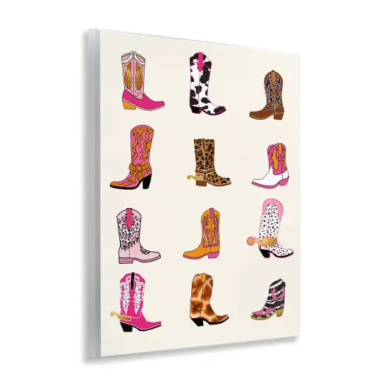 Stupell Industries Bright Cowboy Boots & Spurs Wall Plaque Design by Susan Arnot {3}