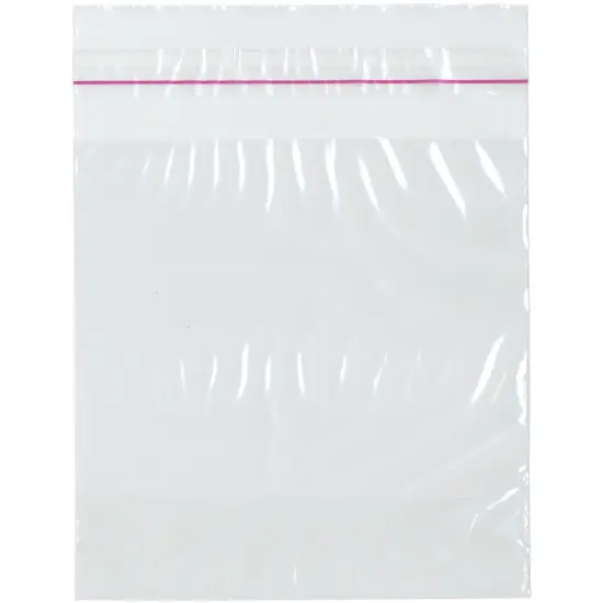 Plymor Polypropylene Resealable 1.25 Mil Clear 6" Sub Sandwich or Food Wraps Bag {1}