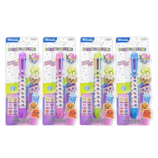 BAZIC Scented 6-Color Pen {1}