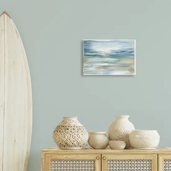Stupell Industries Gradient Ocean Waves Wall Plaque Design by Carol Robinson {2}