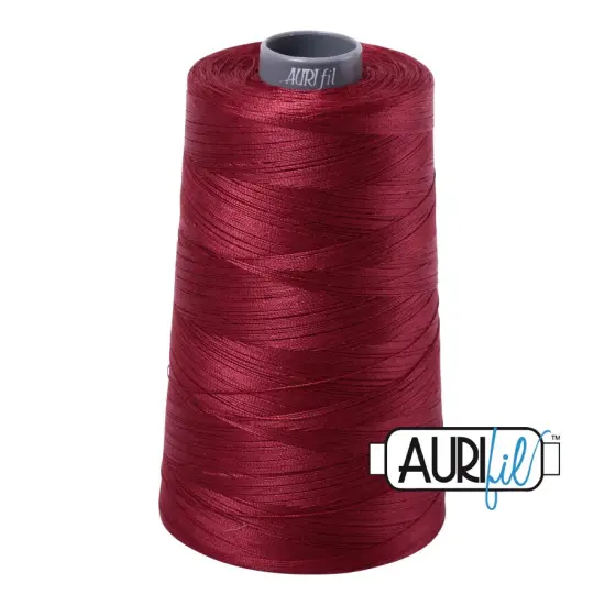Dark Carmine Red (2460) | 28wt Cone (3300M / 3609Y) | Aurifil Thread {1}