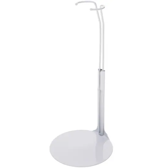 Kaiser 2201 White Adjustable Doll Stand, fits 11 to 12 inch Dolls, waist width adjusts from 0.875 to 1.25 inches {1}