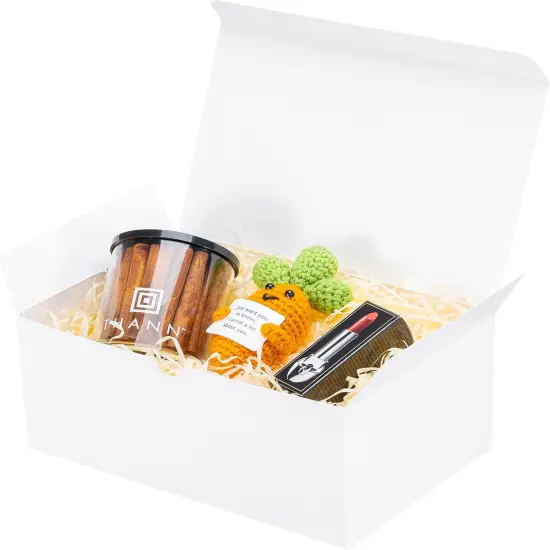 6 Pack 9x6x4 Gift Boxes White Gift Boxes with Lids for Presents White Boxes Bulk for Gifts {2}