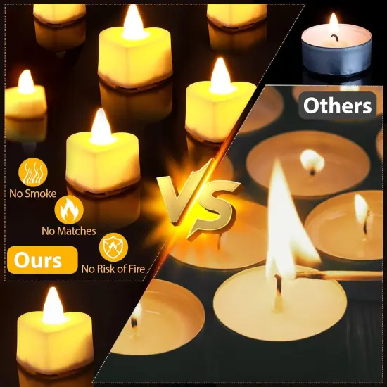 3000Pcs Rose Petals with 36Pcs LED Tea Lights Candles, Rose Petals for Romantic Night for Her Set, Romantic Decorations for Special Night, Valentine's Day, Wedding, Anniversary Decorations {4}