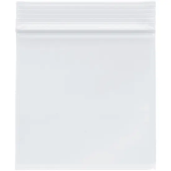 Plymor 4" x 4", 4 Mil Heavy Duty Zipper Reclosable Plastic Bags {1}