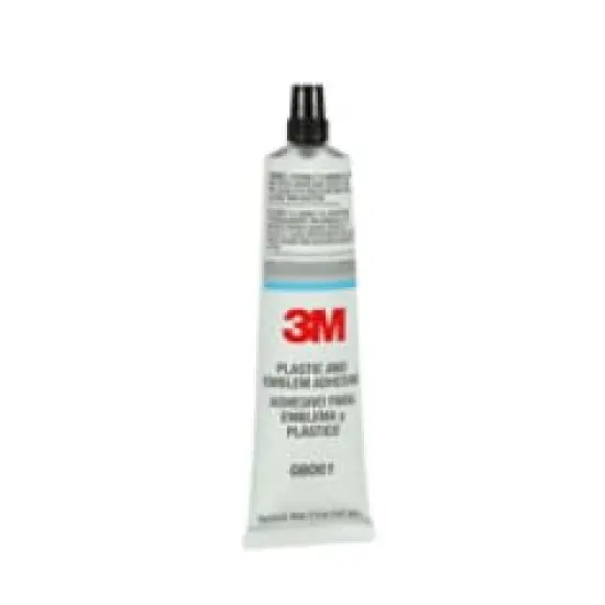 3M&trade; Plastic and Emblem Adhesive, 08061, 5 oz Tube {1}