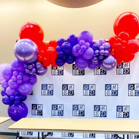 90pack Red Balloons Different Size 18/12/10/5 Inch Red Balloon Garland Arch Kit for Valentine's Day, Graduation, Wedding, Birthday, New Year, Baby Shower, Christmas Party Decorations {5}