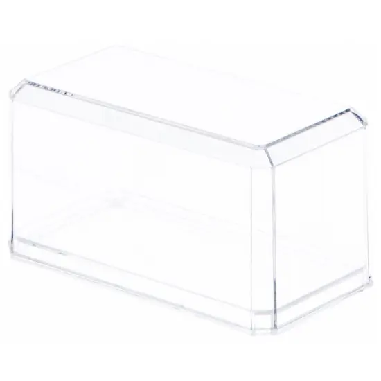 Pioneer Plastics 164C Clear Plastic Display Case for 1:64 Scale Cars, 3.5" W x 1.625" D x 1.75" H (Mailer Box) {1}