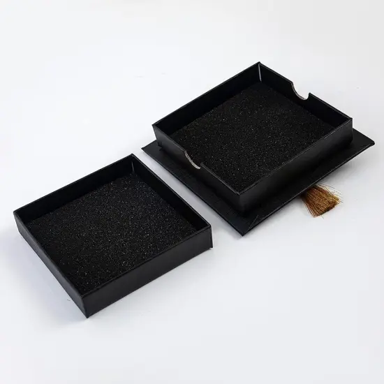 Graduation Gift Box with Tassel for Her Class of 2025 Graduation Hat Cap Box Gift Wrapping Grad Keepsake Memory Home Decor Black Box for College Graduate High School Party Favor Supply {4}