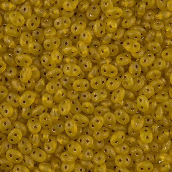 Matubo 2-Hole Czech Glass Opaque Superduo Beads, 100g Turquoise Dark Green {1}