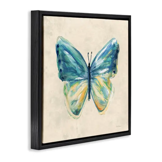 Stupell Industries Bright Watercolor Butterfly Floating Frame Design by Carol Robinson {9}