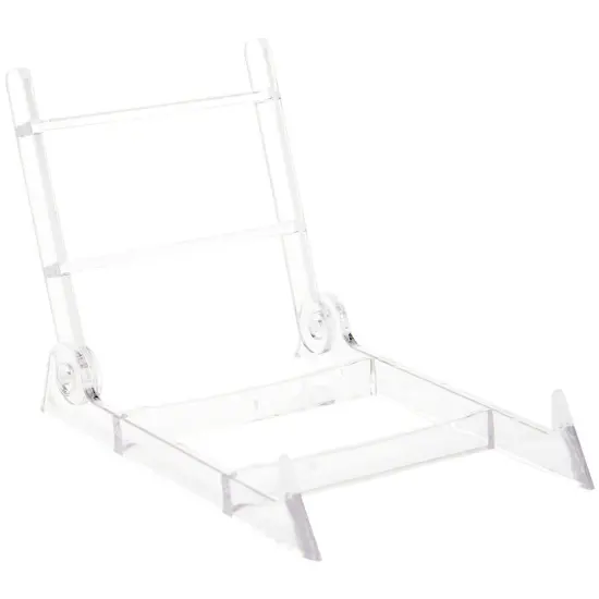 Plymor Clear Acrylic Adjustable Display Easel, 3.25" W x 5" D x 3.5" H {2}
