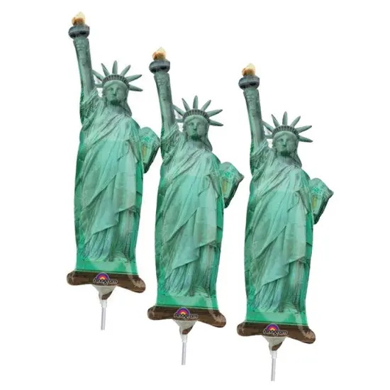 Anagram&reg; 14 Inch Statue Of Liberty Air Filled Balloon {5}