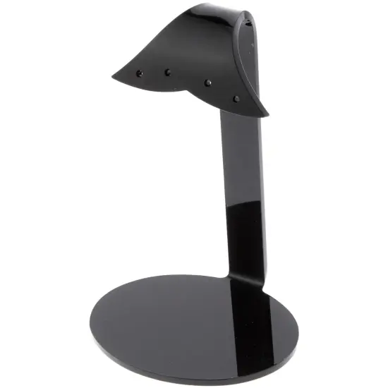 Plymor Black Acrylic 2 Pair Hanging Earring Display Stand, 3.25" W x 2.75" D x 4.75" H {2}