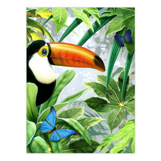 AVS-PBN209 | Painting by numbers&trade; 30pc 8" x 10" Jungle 4 Project Box Set {4}
