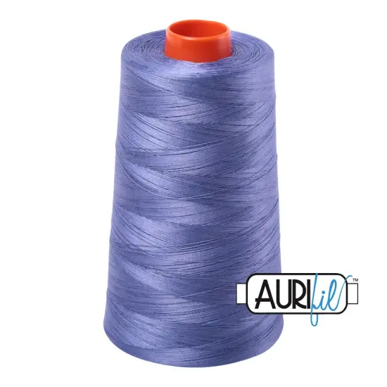 Dusty Blue Violet (2525) | 50wt Cone (5900M / 6452Y) | Aurifil Thread {1}