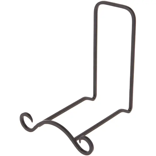 Bard's Wrought Iron Bowl or Deep Platter Stand, 7" H x 5.625" W x 6" D (For 9" - 11" Bowls or Deep Platters) {1}