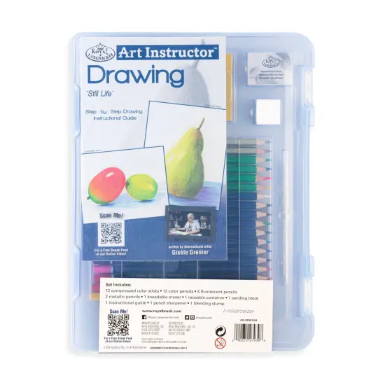 AIS-DRW3104 | Drawing Clearview Art Set - 36pc {6}