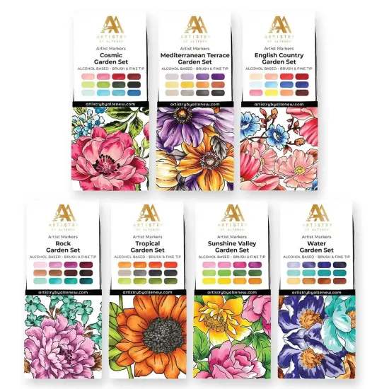 Artist Alcohol Markers Bundle (84 Colors) {1}