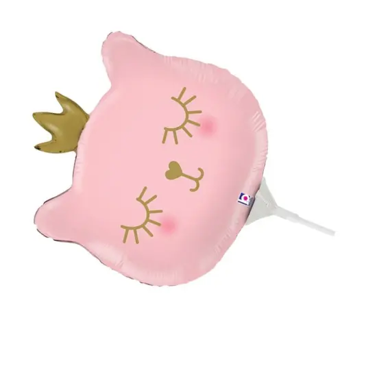 Cat Princess Mini Foil Balloon Air Fill Only 14" Princess Cat Theme {5}