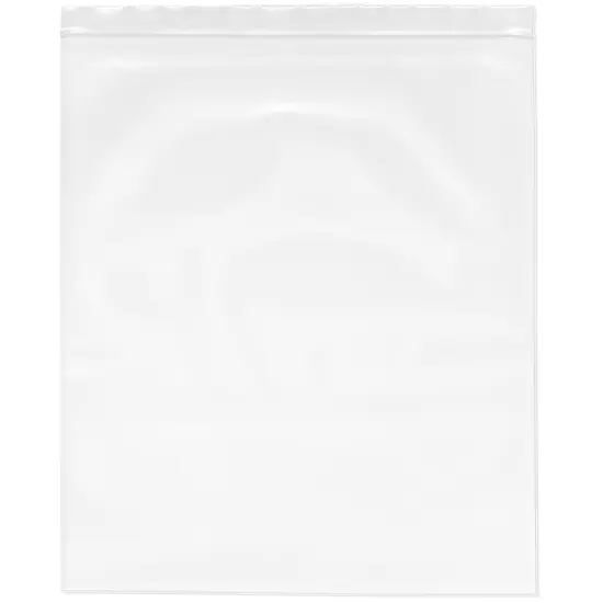 Plymor 13" x 15", 6 Mil Industrial Duty Zipper Reclosable Plastic Bags {1}