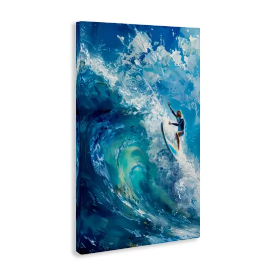 Stupell Industries Soul Surfer on Tidal Wave Canvas Design by LSR Design Studio {3}