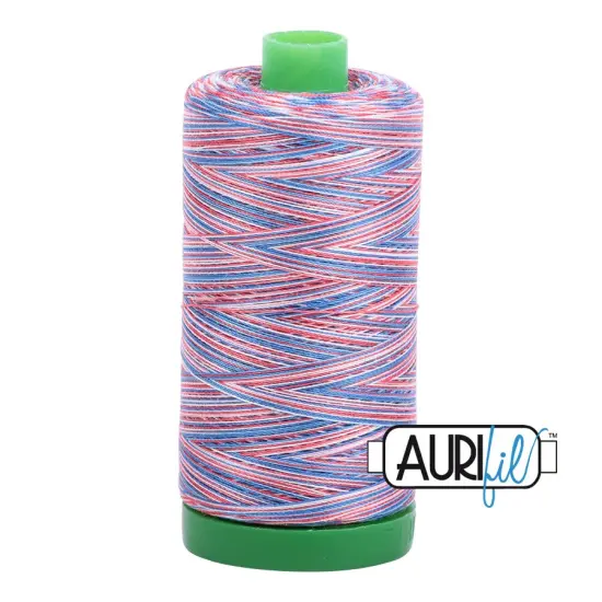 Liberty - Variegated (3852) | 40wt Large Spool (1000M / 1094Y) | Aurifil Thread {1}