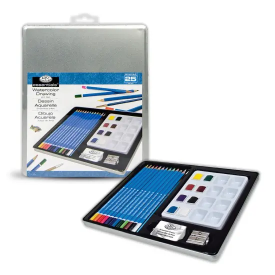 RSET-ART2709 | Watercolor Drawing Art Set - 25pc {1}