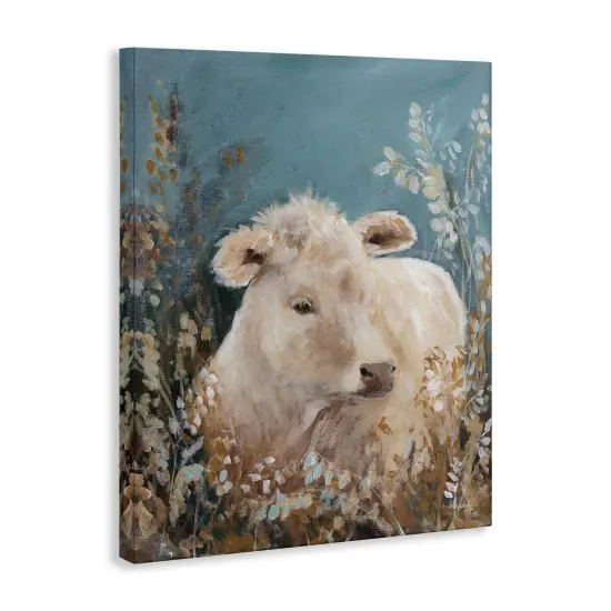Stupell Industries Soft Cattle Amongst Florals Canvas Design by Amanda Hilburn {3}