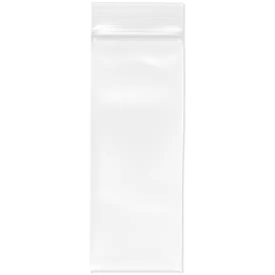 Plymor 2" x 5", 6 Mil Industrial Duty Zipper Reclosable Plastic Bags {1}