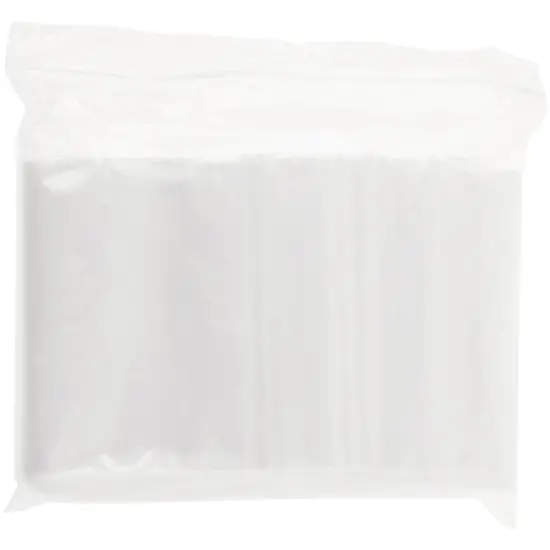 Plymor 5" x 12", 2 Mil with Hang-Hole Zipper Reclosable Plastic Bags {4}