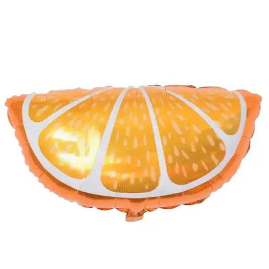 LA Balloons&reg; 23 Inch Orange Slice Foil Balloon {1}
