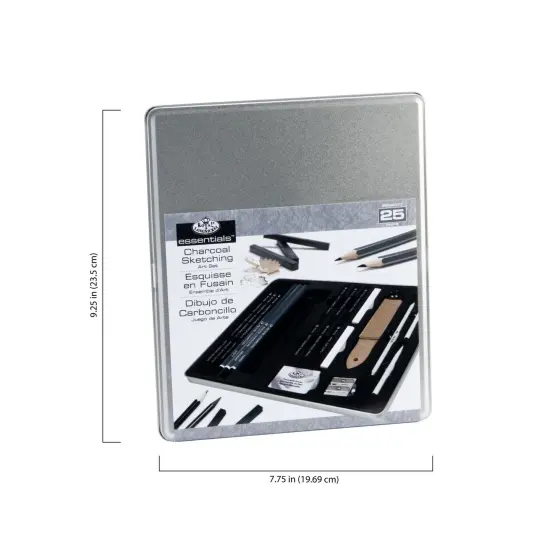 RSET-ART2711 | Charcoal Drawing Art Set - 25pc {3}