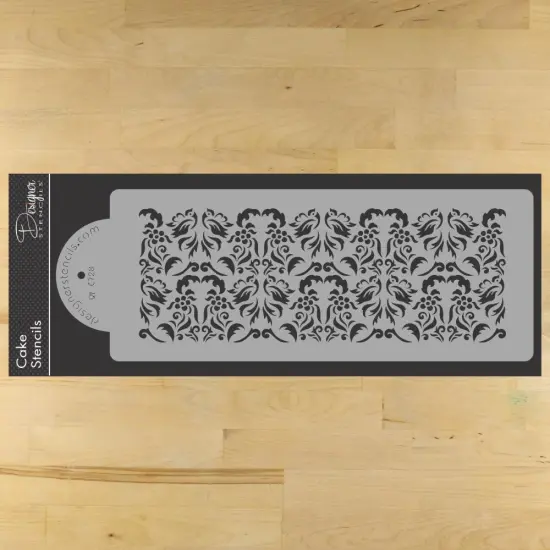 Wedding Doves Cake Stencil Side | C728 by Designer Stencils | Cake Decorating Tools | {1}