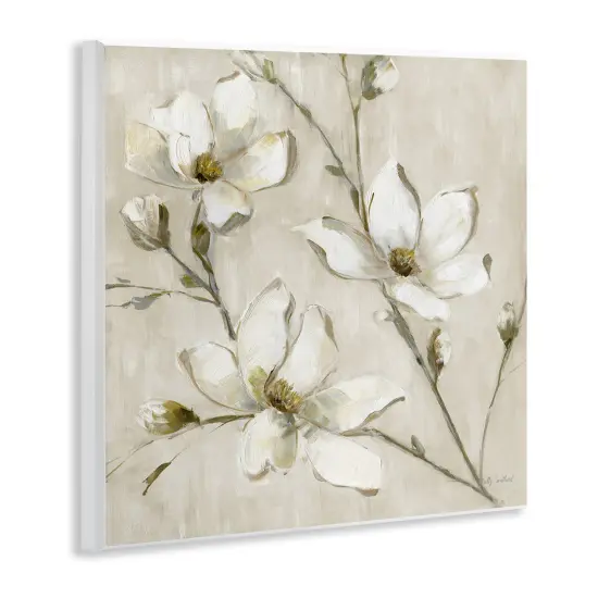 Stupell Industries Neutral Dogwood Branches Wall Plaque Design by Sally Swatland {3}