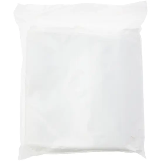 Plymor 6" x 9", White 2 Mil Zipper Reclosable Plastic Bags {5}