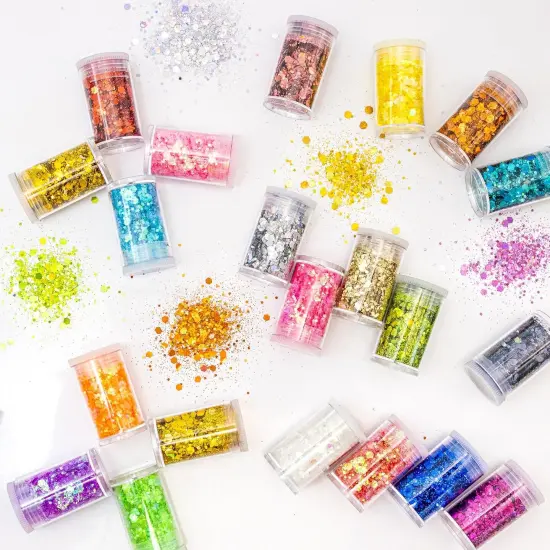 Holographic Chunky and Fine Glitter {3}