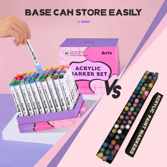 Paint Markers Paint Pens 60 Colors {2}