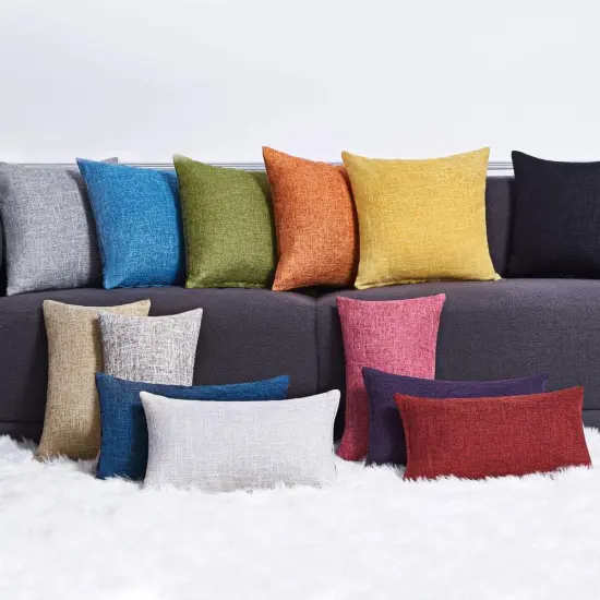 Set of 2 - Anickal Thanksgiving Pillow Covers 20x20 Inch for Fall Decor {5}