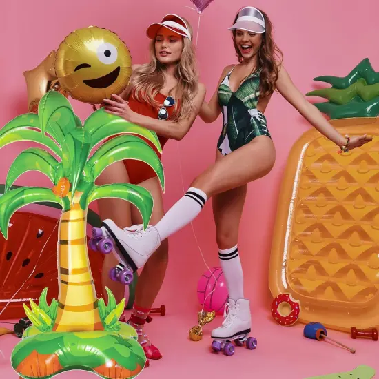 Baby Shower Decorations Hawaiian Luau Aloha Tropical Summer Beach Party Supplies {2}