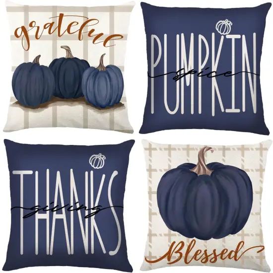 Fall Pillow Covers 18x18 inch {1}