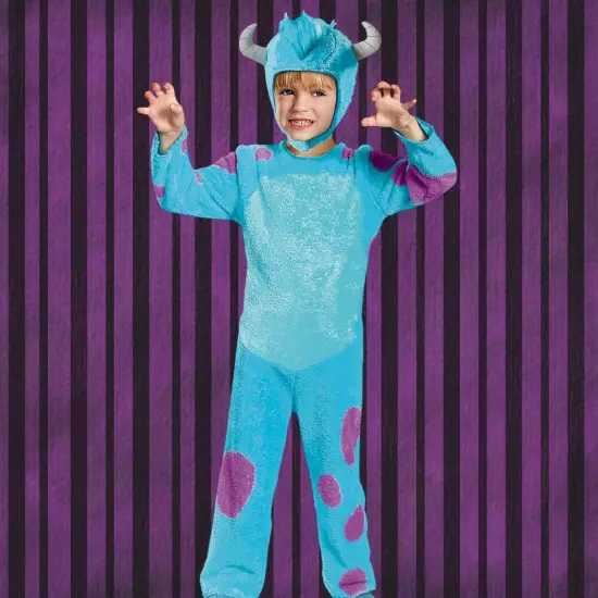 Toddler Sulley Costume from Monsters University with Tail and Headpiece {2}