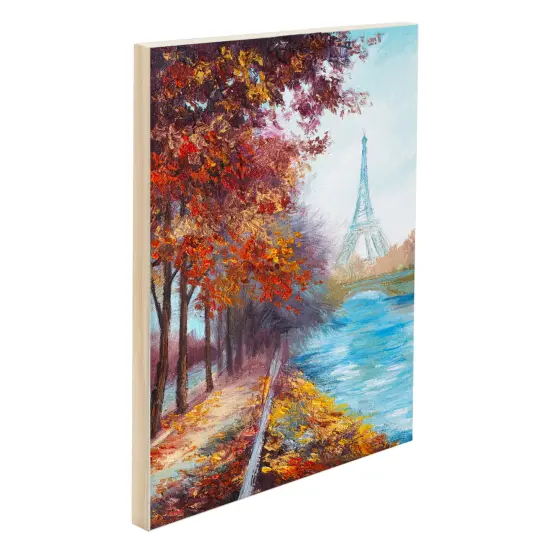 Da Vinci Pro Resist-Grip Coarse Textured Gesso Board, 6 Multi-Size Squares, 3/4" Depth Art Boards for Painting, White Acrylic Polymer with Quartz Sand, Warp-Resistant Cradled and Sealed MDF Panel {4}