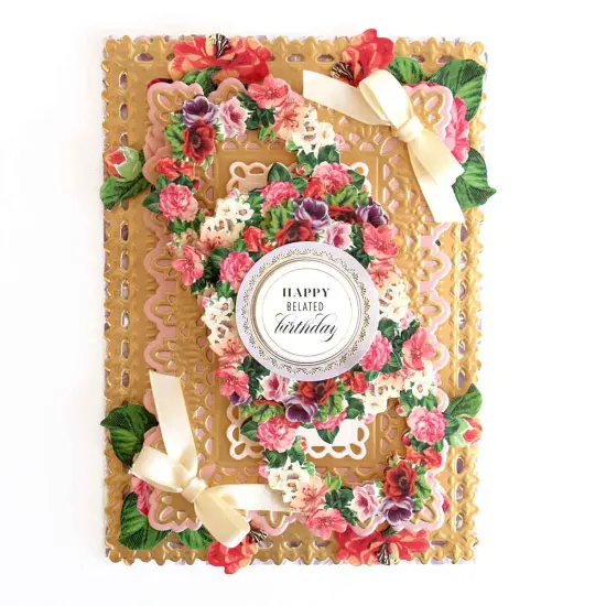 Floral Wreath 120 count Stickers {3}