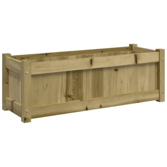 vidaXL Garden Planter 35.4"x12.2"x12.2" Impregnated Wood Pine {2}