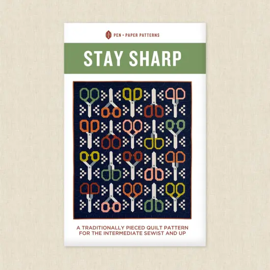 Stay Sharp (ppp 45) | Pen and Paper Patterns | Sewing Pattern {1}