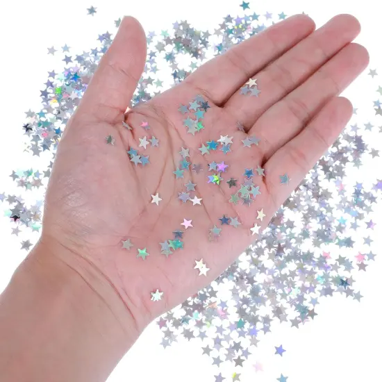 30g 6mm Stars Table Confetti {2}