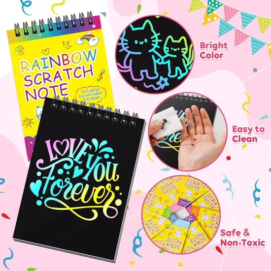 24 Pack Scratch Art Party Favors {3}